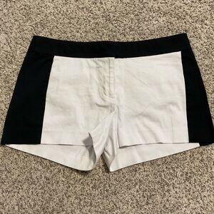 J. Crew High Waist Monochrome Shorts